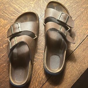 Betula Birkenstock Sandals. Size 9.5, euro 40. Chocolate brown.